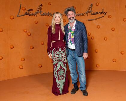 Constanza junto a su marido, Kean Etro