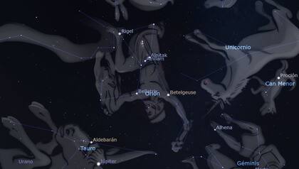 Constelación de Orión