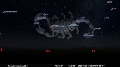 Constelación de Escorpio