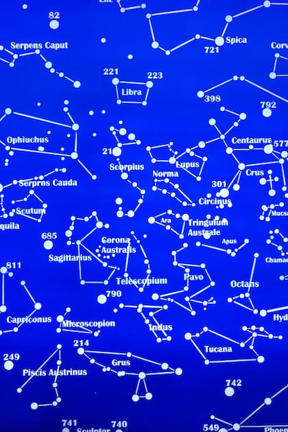 Constelaciones de los doce signos del zodíaco (Pexels/Mikhail Nilov)
