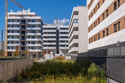 Construcción de viviendas residenciales en Barcelona