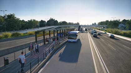 Construirán carriles exclusivos para el metrobús, con pasarelas para acceder