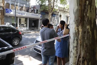 Se derrumbó el primer piso de un centro médico en Palermo