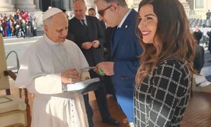 Conte y el Papa León XIV