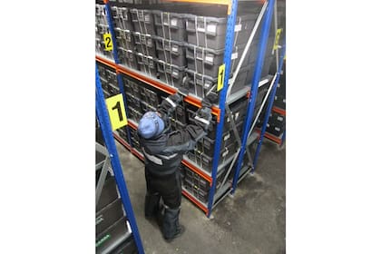 Contenedores que contienen las semillas