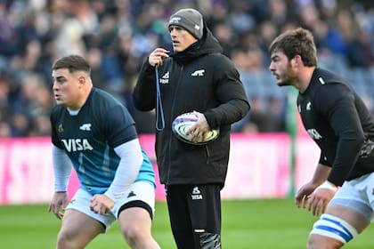 Contepomi tiene en Boris Wenger y Pedro Rubiolo parte del futuro de los Pumas; el cordobés será suplente en la primera línea, y el rafaelino, titular contra los ingleses.