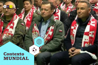 Por qué la selección de Polonia viajó escoltada por dos cazas al Mundial