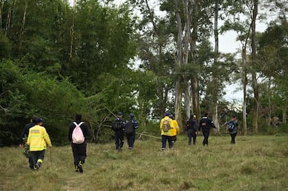 Continúa la búsqueda del niño Loan en las cercanías de la localidad de 9 de Julio, en la provincia de Corrientes