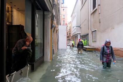 El 80% de la ciudad está debajo del agua con daños inimaginables