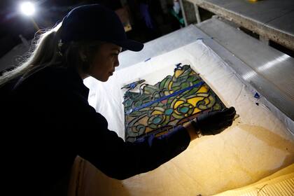 Continúan las tareas de refacción en la confitería El Molino