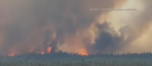 Impresionantes imágenes de los incendios forestales en Canadá que transformaron los cielos de Europa