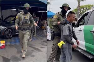 Continúan los operativos de ICE en lugares de trabajos, en los últimos días se notificaron redadas en lavaderos de autos que terminaron con varios inmigrantes detenidos