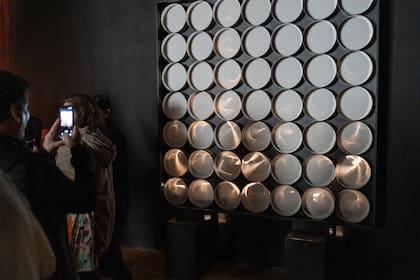 "Continuel-lumière avec 49 cylindres" (1967), de Julio Le Parc