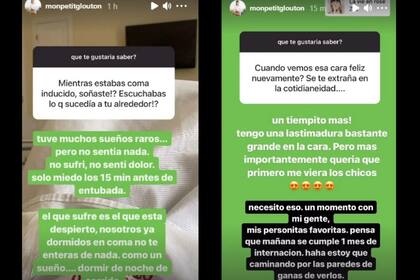 Contó cuáles fueron las sensaciones que vivió durante los 12 días en coma