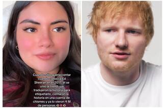 Descubrió que tenía piojos unos días antes de conocer a Ed Sheeran y la secuencia se viralizó