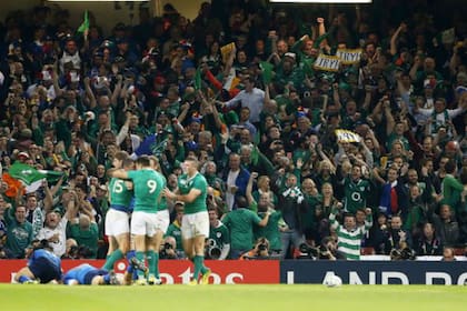 Contra Francia, Irlanda jugó en el Millennium de Cardiff