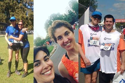Contra todo pronóstico, al año de haber tenido el ACV Sofía corrió tres maratones