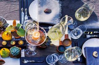 Ideas para que armes una linda mesa para una cena con amigos este fin de semana