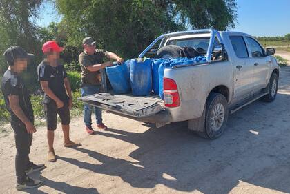 Contrabando de combustible en Formosa