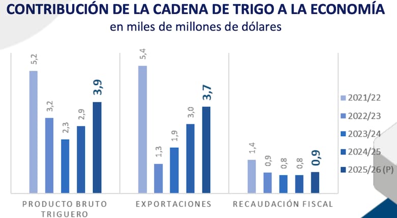 El trigo impulsa la economía argentina con una cosecha histórica y más divisas