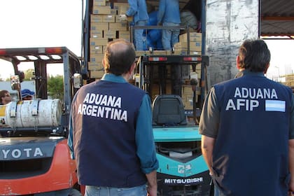 Control en un paso fronterizo de Mendoza