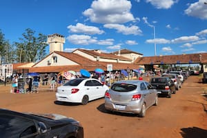 Control fronterizo en Paso de los Libres, Argentina y Uruguayana