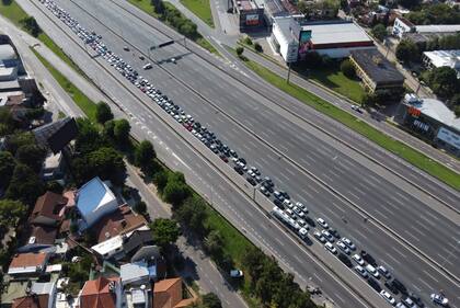 Controles de transito en Panamericana.