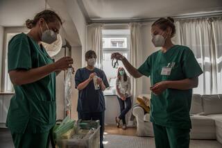 Alemania busca salir del confinamiento con testeos rápidos, masivos y aleatorios