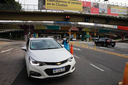 Controles en avenida del Libertador y General Paz