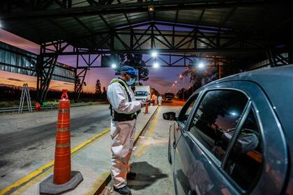 Controles en la frontera de Jujuy