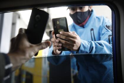 Controles y pedidos de circulacion en Retiro.