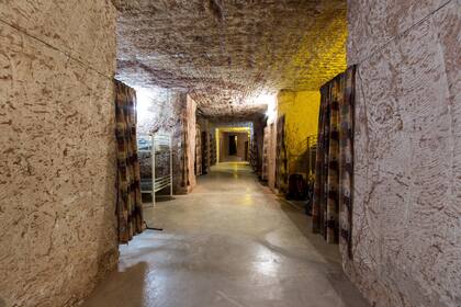 Los pasillos de un hospedaje