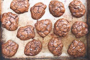 Cookies doble chocolate y aceite de oliva