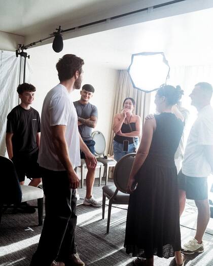 Cooper cumplió su sueño de conocer a Jake, a quien admira desde pequeño