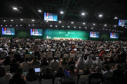 Día 13 de la Conferencia Climática COP28 de la UNFCCC el 13 de diciembre de 2023 en Dubái.