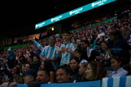 Copa Davis: los hinchas argentinos en el AO Arena de Manchester