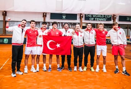 Copa Davis: Turquía, rival de Argentina en septiembre, le ganó el último fin de semana a Eslovenia, de visitante, por 3-1