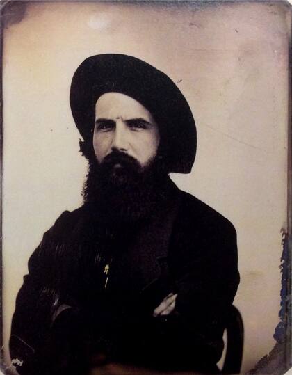 Copia del daguerrotipo que se conserva en el Museo Histórico Nacional. Fue tomado en 1855, cuando Mansilla tenía 24 años. La anécdota transcurrió en 1870