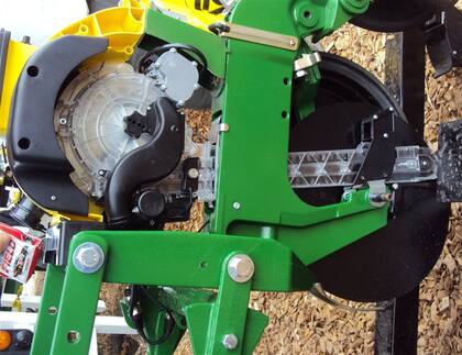 Noria de cangilones de goma