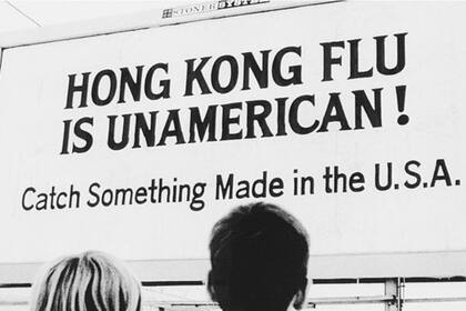 Se llamó gripe de Hong Kong pero los virólogos creen que la proximidad a la provincia china de Cantón fue lo que llevó el virus.