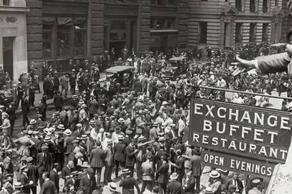 La bolsa de Nueva York fue numerosas veces el termómetro de las crisis económicas.