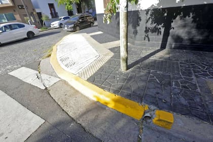 Cordones amarillos con menos extensión, los que se verán en todas las esquinas porteñas