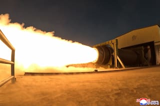 Corea del Norte prueba un motor de misil capaz de alcanzar el territorio continental de EE.UU.