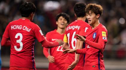Corea del Sur también se clasificó al Mundial de Rusia