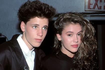 Corey Haim fue pareja de la actriz Alyssa Milano