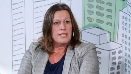 Corinna De Barelli, gerente de Marketing de la fabricante alemana de placas de yeso Knauf