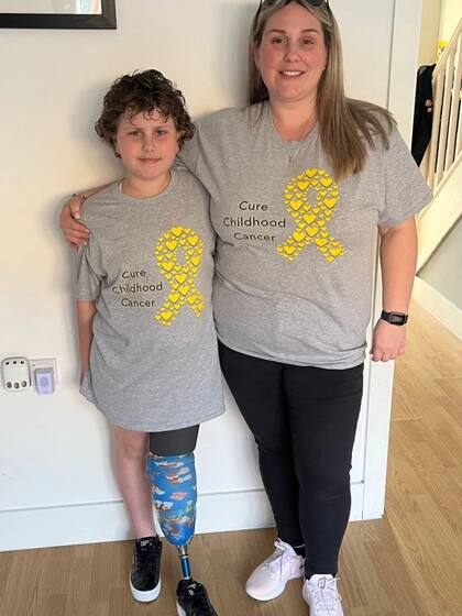 Corinne y su hija Sophia