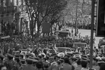 Coronación de Juan Carlos, 22 de noviembre de 1975 (Getty Images)