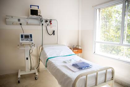 En el hospital Erneukian hay dos salas con capacidad de aislamiento