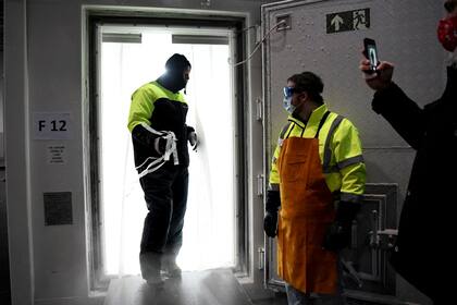 Desembarco de las vacunas en Westfalia, Alemania